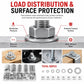 Flat Washer Insulating Round Spacers Suitable for Home use, 80 pcs, 180 pcs, 360 pcs