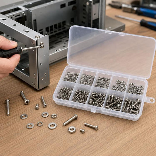 Hexagonal Nuts and Bolts 320PCS / Set, M2-M5 320PCS
