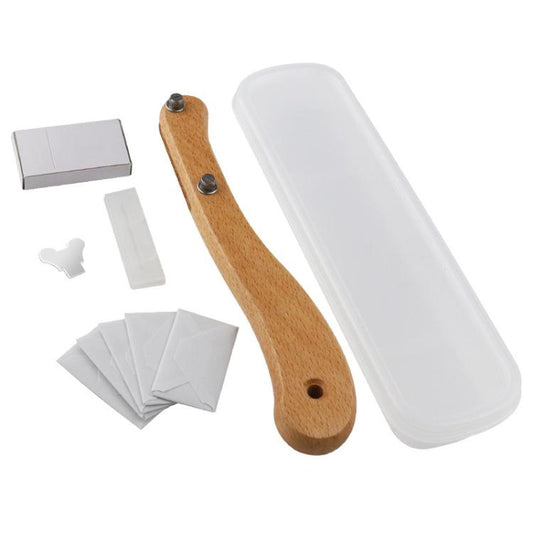 Wooden Handled Curved Bread Scorer, Wooden Handled Curved Bread Scorer
