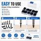 M3 Pan-head Phillips Self-tapping Screw 500 PCS /  Set, M3 500 PCS / Set