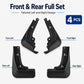 4pcs/Set Car Wheel Splash Flaps Fender Guard, For Geely Galaxy E5 2024
