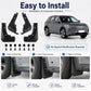 4pcs/Set Car Wheel Splash Flaps Fender Guard, For Geely Galaxy E5 2024