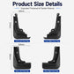 4pcs/Set Car Wheel Splash Flaps Fender Guard, For Geely Galaxy E5 2024