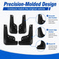4pcs/Set Car Wheel Splash Flaps Fender Guard, For Geely Preface 2026