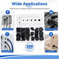 200 PCS/Set NBR Waterproof Seal Rubber Ring