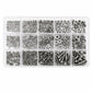 M2-M5 Hexagonal Nuts and Bolts 640PCS / Set, M2-M5 640PCS