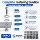 M2-M5 Hexagonal Nuts and Bolts 640PCS / Set, M2-M5 640PCS