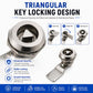 MS408 Stainless Steel Distribution Box Cabinet Door Triangle Lock