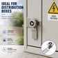 MS408 Stainless Steel Distribution Box Cabinet Door Triangle Lock