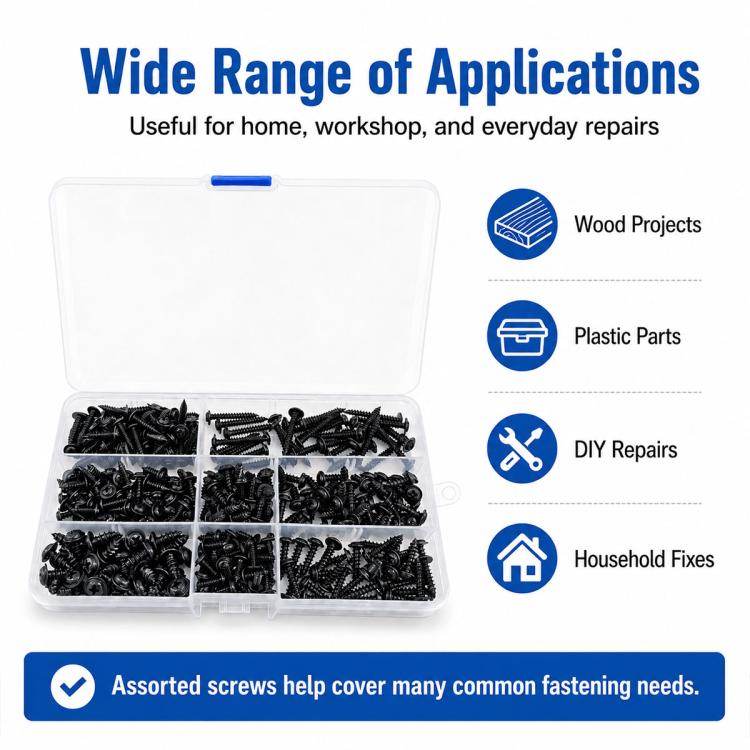 340 PCS / Set Phillips Self-tapping Screw, 340 PCS / Set