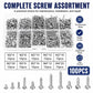 M4 Self-tapping Screw 100 PCS /  Set
