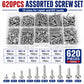 M2 Self-tapping Screw 620 PCS /  Set