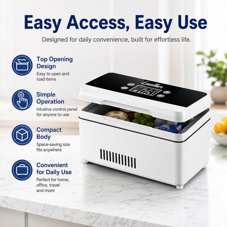 Insulin Portable Double-layer Cooling Box Medication Suitable for Car and Home Use