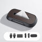Car Tissue Box with Temporary Parking Phone Number Card, Leather