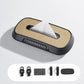 Car Tissue Box with Temporary Parking Phone Number Card, Suede Reflective