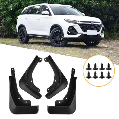 4pcs/Set Car Wheel Splash Flaps Fender Guard, For Changan CS75 Pro 2025