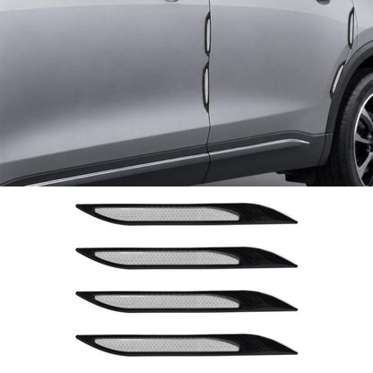 Bonnet Air Flow Vent Fender Sticker for Car Decoration, 4 PCS / Set