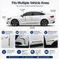 Bonnet Air Flow Vent Fender Sticker for Car Decoration, 4 PCS / Set