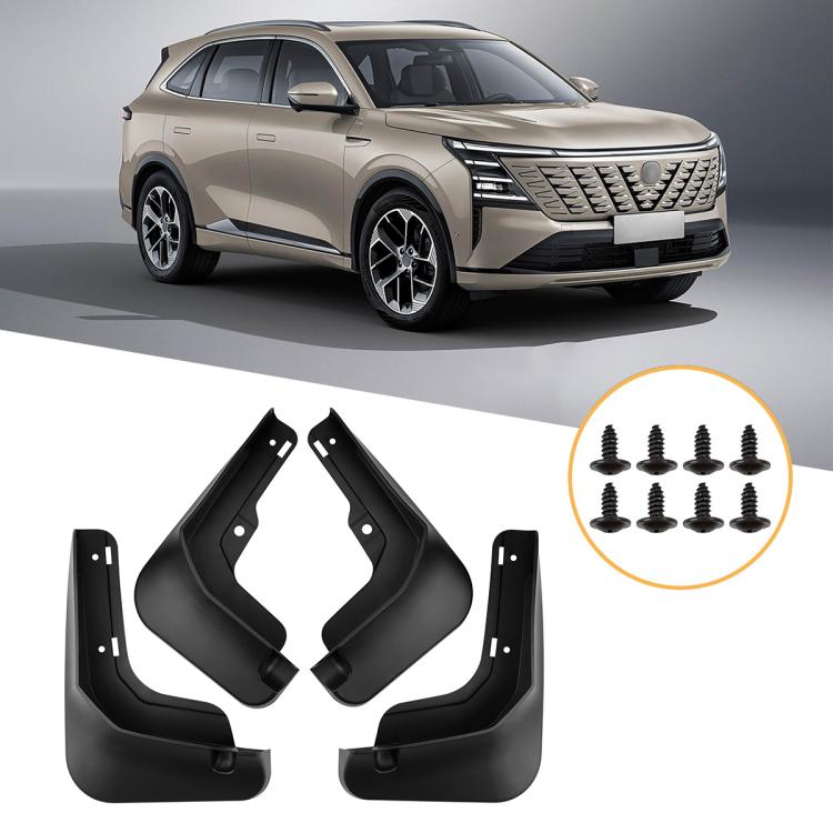 4pcs/Set Car Wheel Splash Flaps Fender Guard, For Changan CS75 PLUS 2025