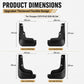 4pcs/Set Car Wheel Splash Flaps Fender Guard, For Changan CS75 PLUS 2025