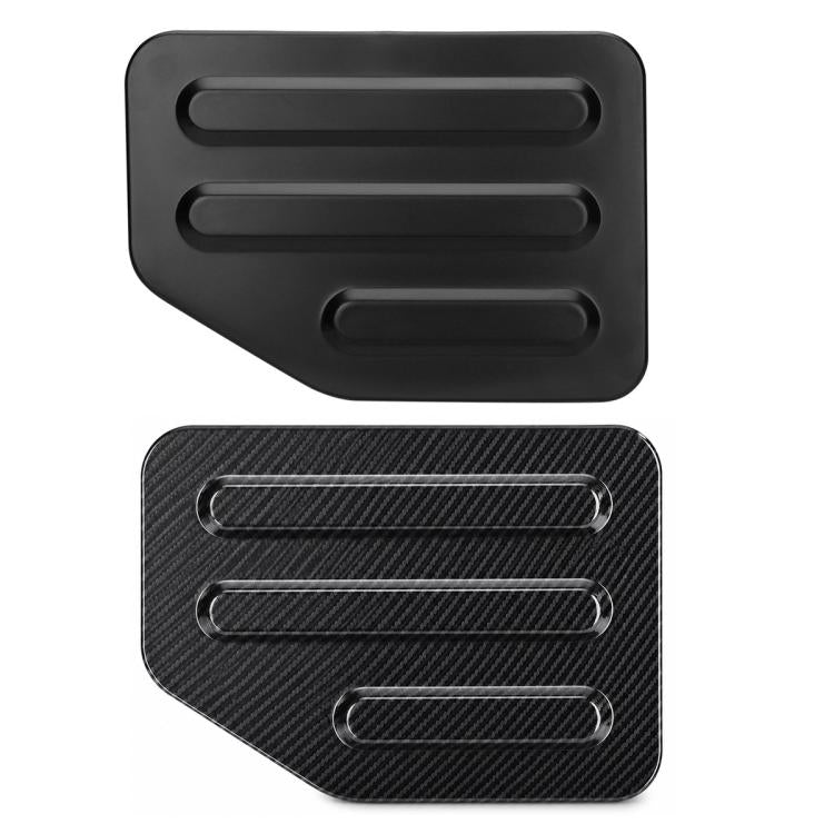 Matte black fuel tank cap cover with three vent slots