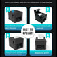 POS-8390 80mm Thermal Receipt Printer, US Plug, UK Plug, EU Plug, AU Plug