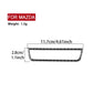 For Mazda CX-50 2022-2024 Car Parking Sensor Switch Panel Carbon Fiber Sticker, Parking Sensor Switch Panel