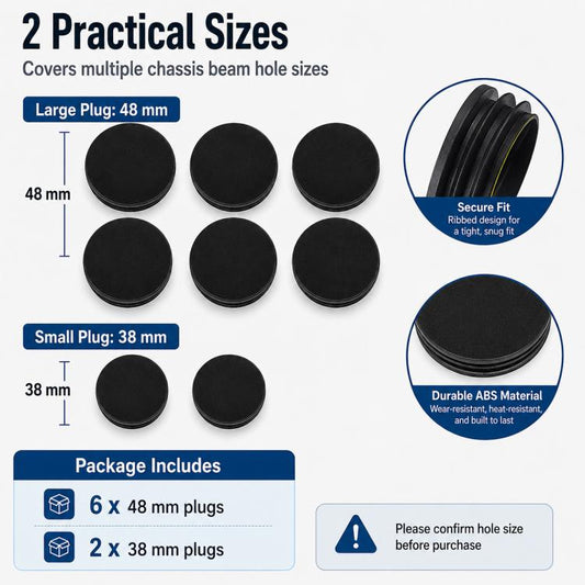 For JIMNY JB64 / JB74 Car Dust Plug Protective Cover 8PCS, Dust Plug Protective Cover