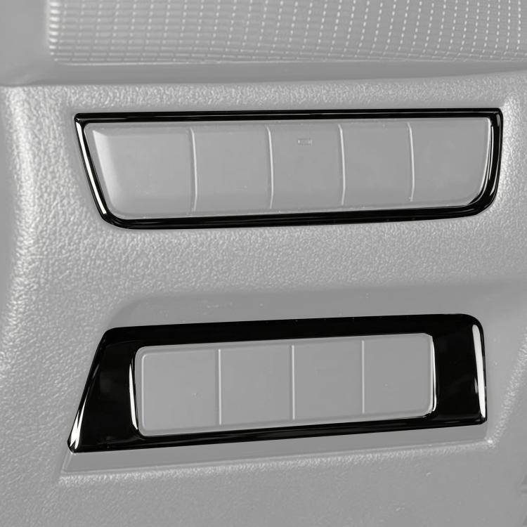 For Mazda CX-50 2022-2024 2pcs/Set Car Headlight Switch Panel Sticker, 2pcs/Set Headlight Switch Panel