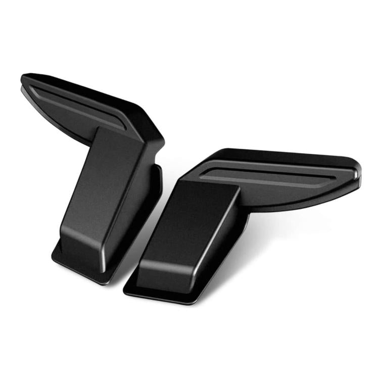 Set of two black protective covers for rear window defogger wire area