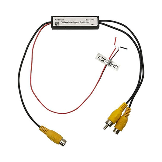 Dash Camera 2 In 1 Out HD Video Adapter Cable, 2 In 1 Out Video Adapter Cable