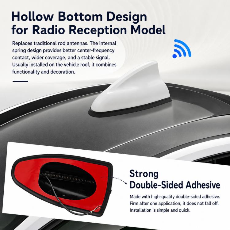 Car Auto Shark Fin Dome Antenna Decoration