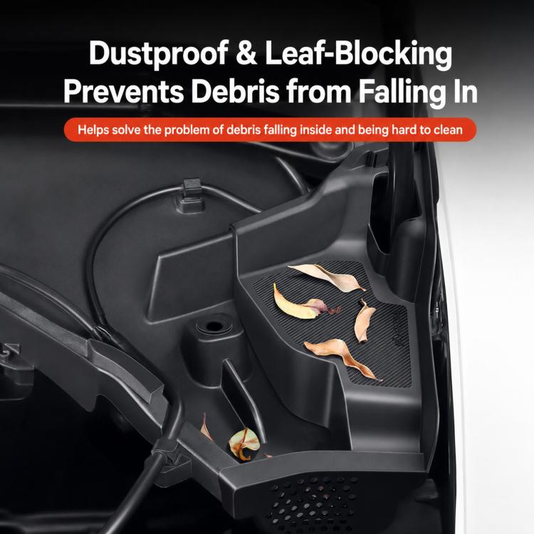 Car Front Hood Gutter Anti-blocking Protective Cover, For Teala Model 3