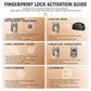 Yesido WB63 Fingerprint Lock Organizer Handbag, WB63