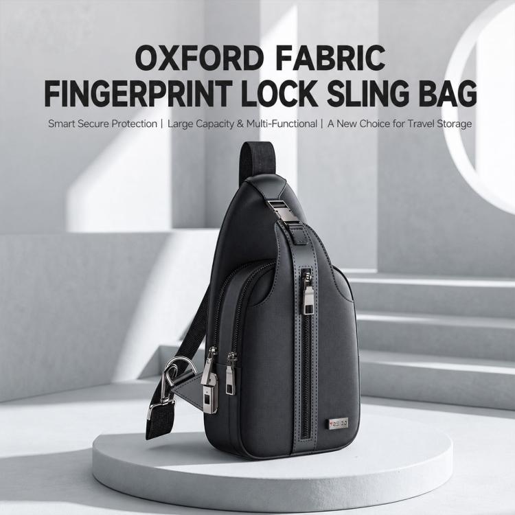 Yesido WB64 Fingerprint Lock Crossbody Bag, WB64
