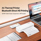 Yesido SP11 A4 Thermal Printer Bluetooth Direct Connection, SP11