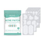 Breathable hydrocolloid acne patch package with multiple adhesive patch sheets