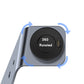 For Garmin Forerunner 745 / Venu Sq / Fenix 6 Universal Aluminum Alloy Magnetic Charger Holder with Chip Protection, Support Fast Charging, For Garmin Forerunner 745 (Left Interface)