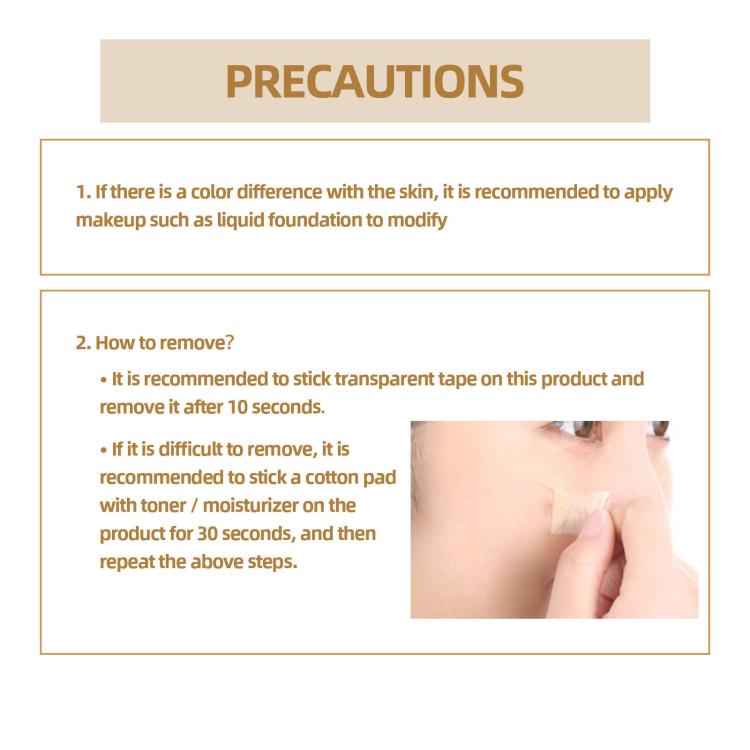 JAYSUING Waterproof Skin Scar Acne Mark Covering Patch, Acne Mark Covering Patch