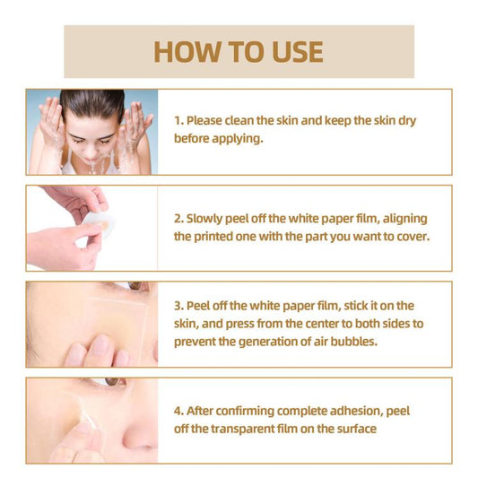 JAYSUING Waterproof Skin Scar Acne Mark Covering Patch, Acne Mark Covering Patch