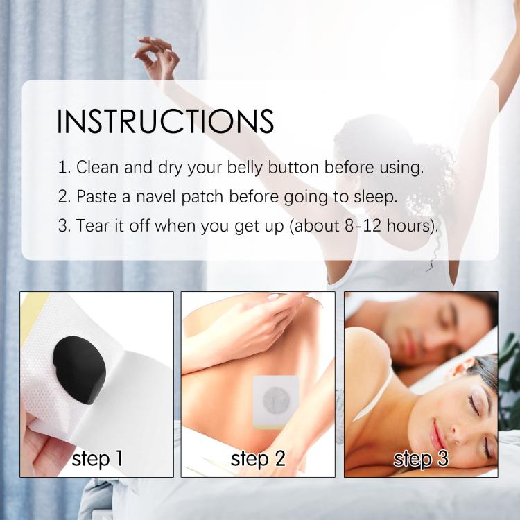 JAYSUING Herbal Sleep Navel Patch, Sleep Navel Patch