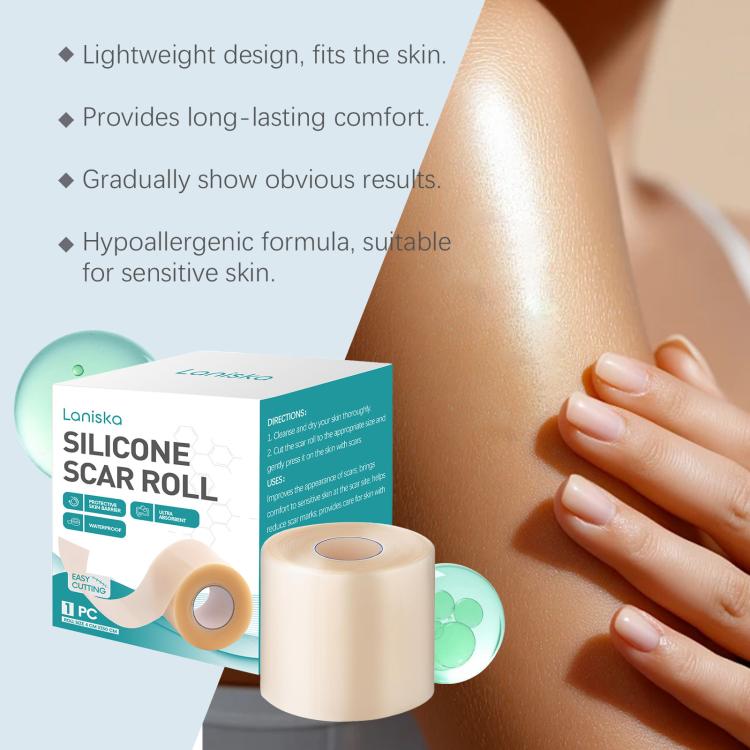 Lanisko skin care patch roll with package and circular patch pads