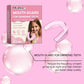 Children’s teeth grinding mouth guard, pink silicone tray and product box with care tip