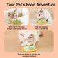 Rotating Slow Feeder Cat Treat Bowl Puzzle Toy