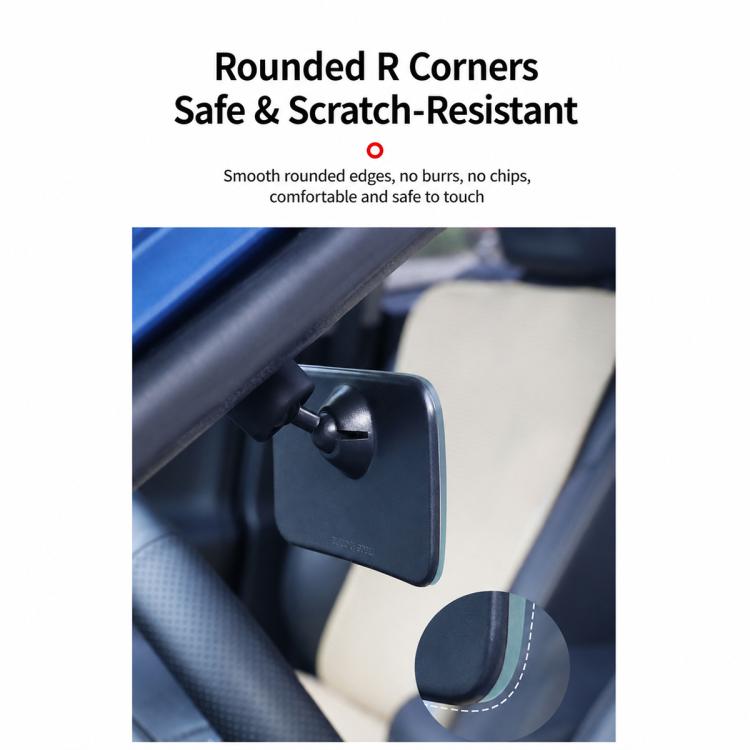 Car Auxiliary Mirror Multifunctional Square Reversing Mirror, Front Row, Back Row