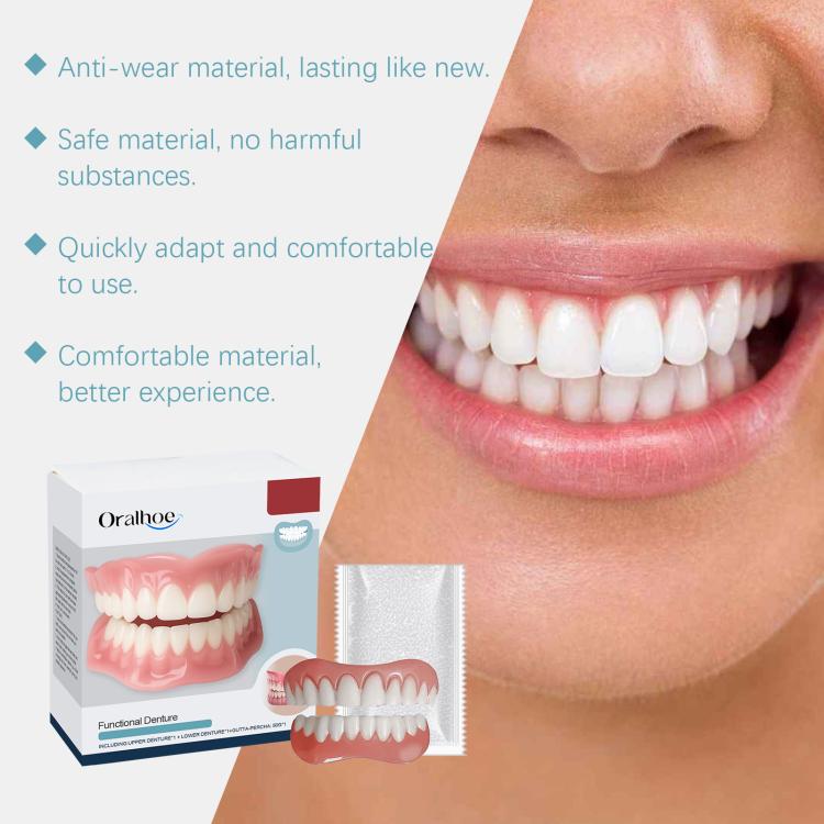 ORALHOE Natural Fit Denture Fitting Kit, Denture Fitting Kit