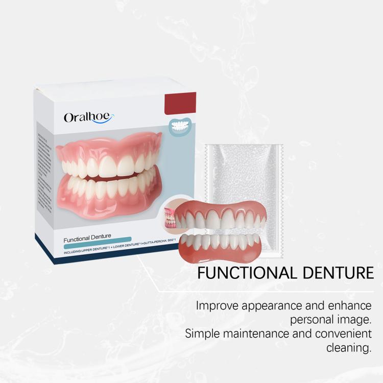 ORALHOE Natural Fit Denture Fitting Kit, Denture Fitting Kit