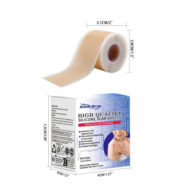 South Moon Thin Comfortable Silicone Care Pads, Silicone Care Pads