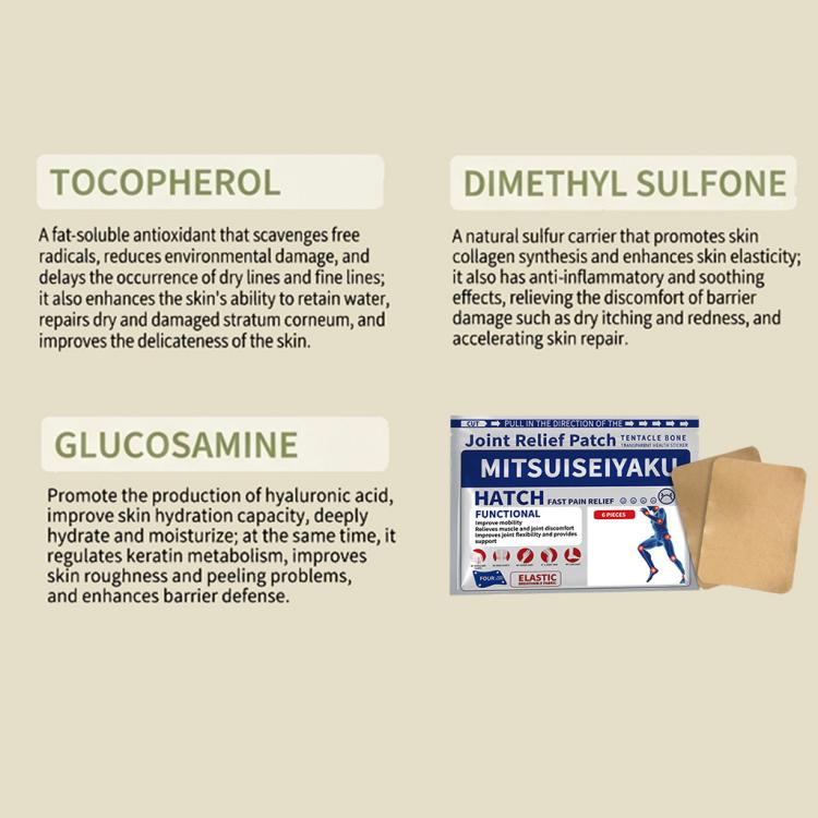 Joint Moisturizing and Skin Care Patches, Joint Care Patches