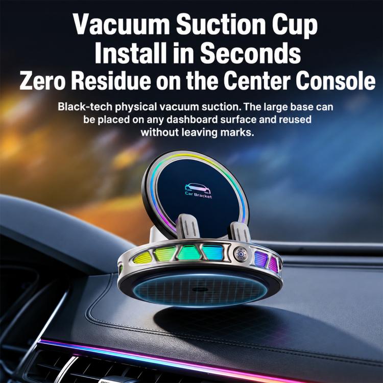 Car Dashboard Automatic Locking Wireless Charger Phone Holder, S32 Pro